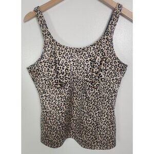 Ruby Ribbon Women's Sz. 42 Original Cami Style 3022 In Animal Print